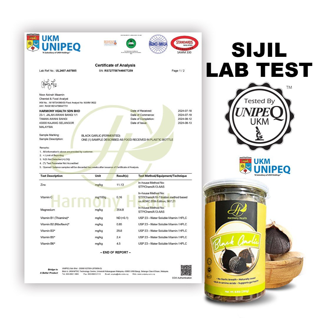 Sijil Lab Test UKM
