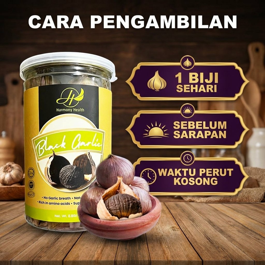 Cara Pengambilan Black Garlic